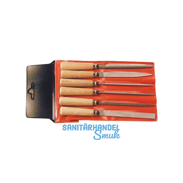 BLU-DAN Schl�sselfeilen-Satz 6-teilig 1/2-schlicht 100 mm