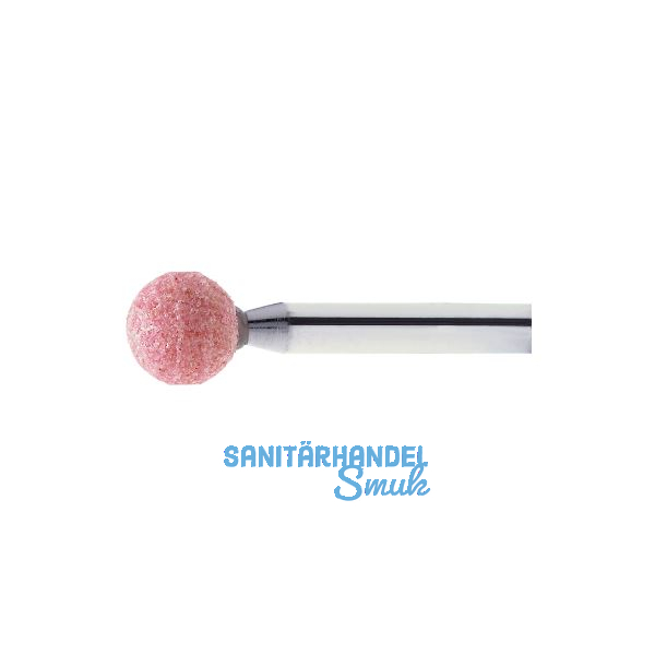 LUKAS Schleifstift Edelkorund Form KU Kugel DIN69170 Kopf � 13 mm