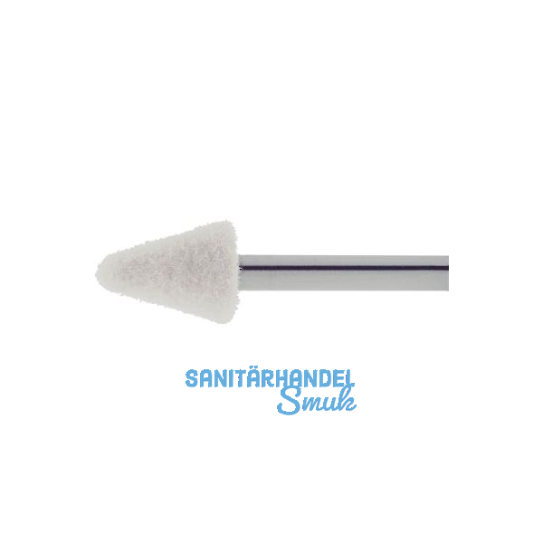LUKAS Filz-Polierstift Form Kegel Qualit�t P3 Kopf � 25 mm L�nge 30 mm
