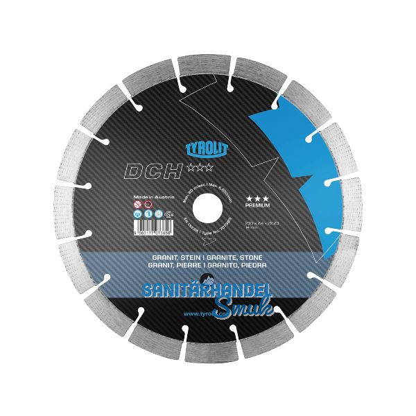 TYROLIT Diamant-Trennscheibe Premium DCH***230 x 2.4/14 mm Hartgestein