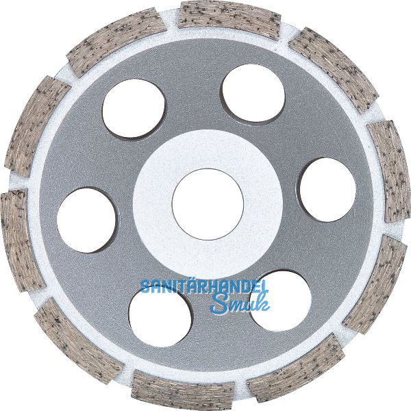 DIEWE Diamant Trockenschleifteller Silver Line einfach 125 x 21 x 22.23 mm