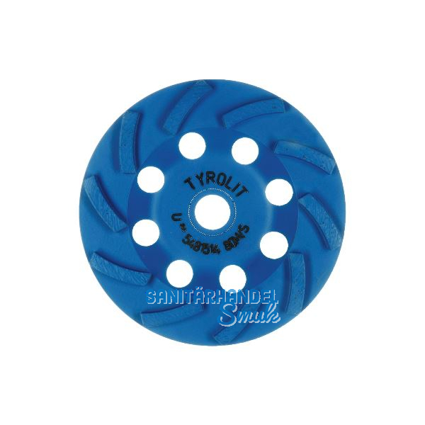 TYROLIT Diamant-Trockenschleifteller Standard DGU** 180 x 32 x 22.2 mm