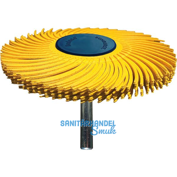 TYROLIT Radialschleifb�rste Sunburst 76 x 6,4 - 6 x 40 K80