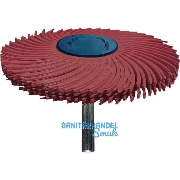 TYROLIT Radialschleifb�rste Sunburst 76 x 6,4 - 6 x 40 K220