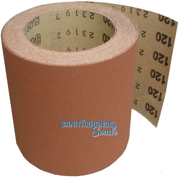STARCKE Schwingschleifpapierrolle breite 115 mm Korn 180 1Rolle=10 Meter