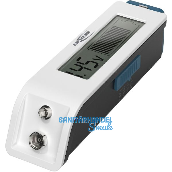 ANSMANN Batterietester Comfort Check LC-Display 1900-0110