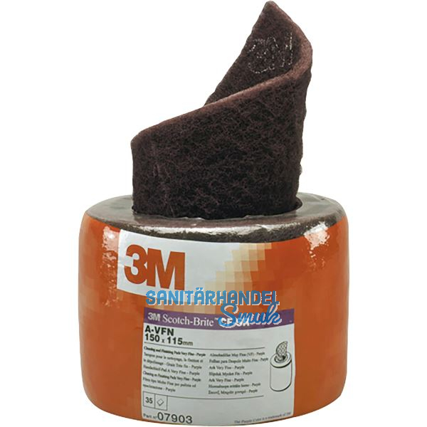 3M Schleifvliesrolle CF-SR Multi-Flex Korn avfn (P320-P360) rot 1Rolle=35Blatt