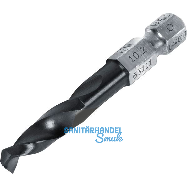 FEIN Vario Spiralbohrer HSS 64 HRC TiAlN 6-kant Schaft � 10,2 mm f�r M12