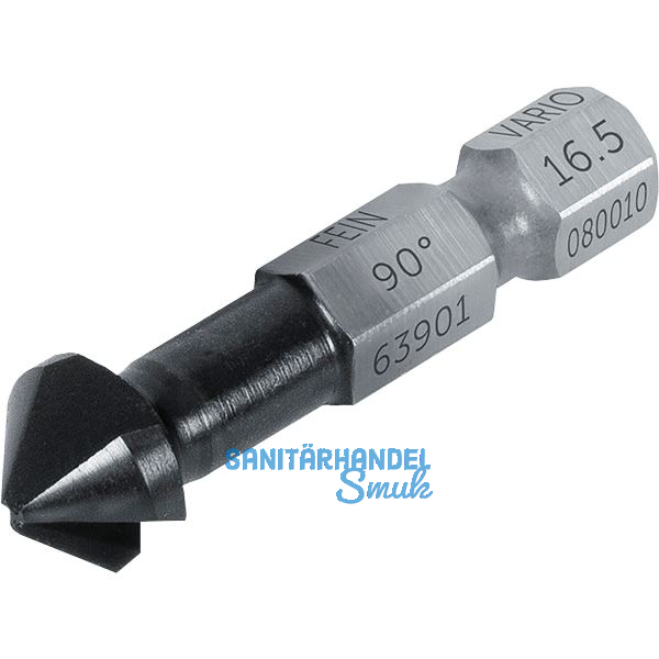 FEIN Kegelsenker Vario Z=3 90 Grad HSS 64 HRC TiAlN 6-kant Schaft M8 � 16,5 mm
