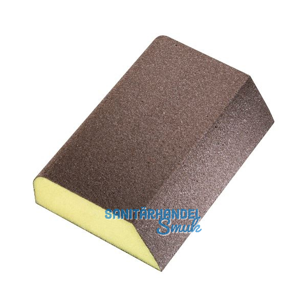 SIA Schleifblock Kombi 7990 hart Farbe gelb/fine 98 x 69 x 26 mm
