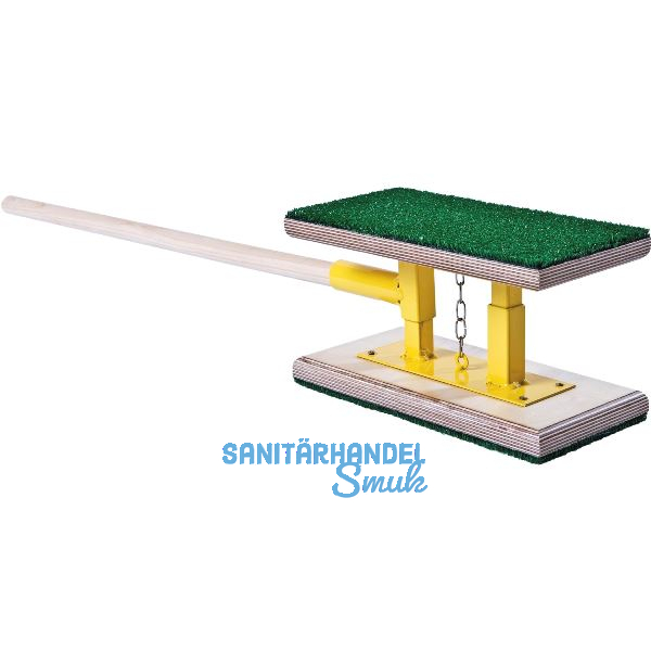 IQ-TOOLS Furnierpressen Putzboy PWE0034 295 x150 x130-160 mm+700 mm Stiel