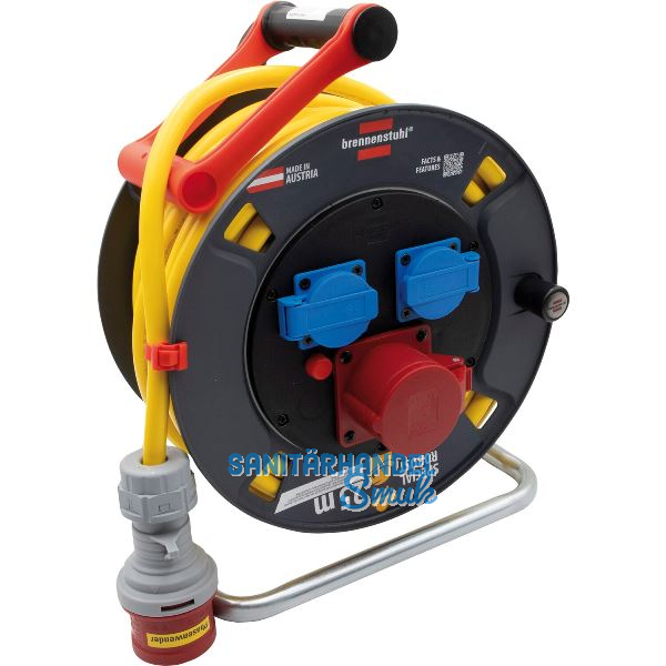 BRENNENSTUHL Kabeltrommel 300 ST + Bremaxx 5G2.5 L�nge 25 m IP44