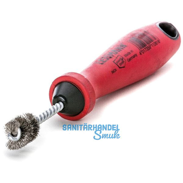 LESSMANN Fittingsb�rste f�r Innenreinigung 10 x 150 mm rostfreier Stahldraht