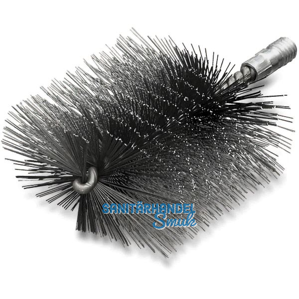 LESSMANN Heizkesselb�rste 40 X 80 mm Aufnahme W 1/2" Stahldraht