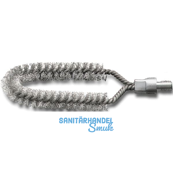 LESSMANN Heizkesselreinigungsb�rste 30 mm gebogen Aufnahme W 1/2"