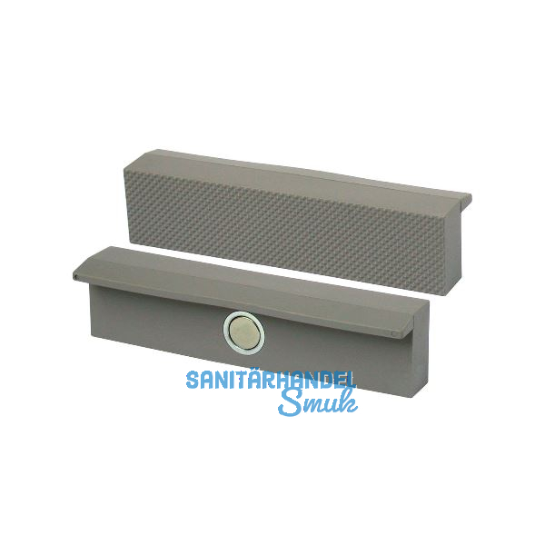 HEUER Polyurethan Riffel Schutzbacke mit Magnet Backenbreite 100 mm