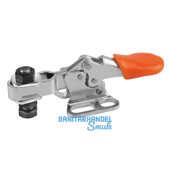 KIPP Mini-Waagrechtspanner Type K0069 horizontal mit waagrechtem Fu�