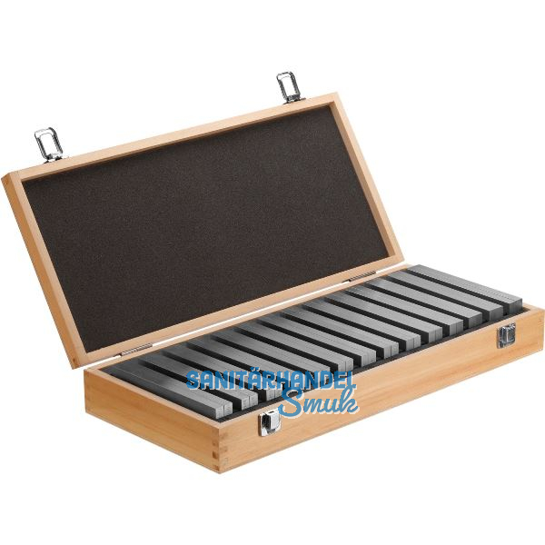 AMF Parallelunterlagensatz Superpr�zision in Holzkassette Inhalt 14 Paare