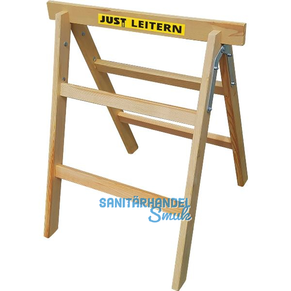JUST Holz Klappbock H�he 800 mm Breite 700 mm