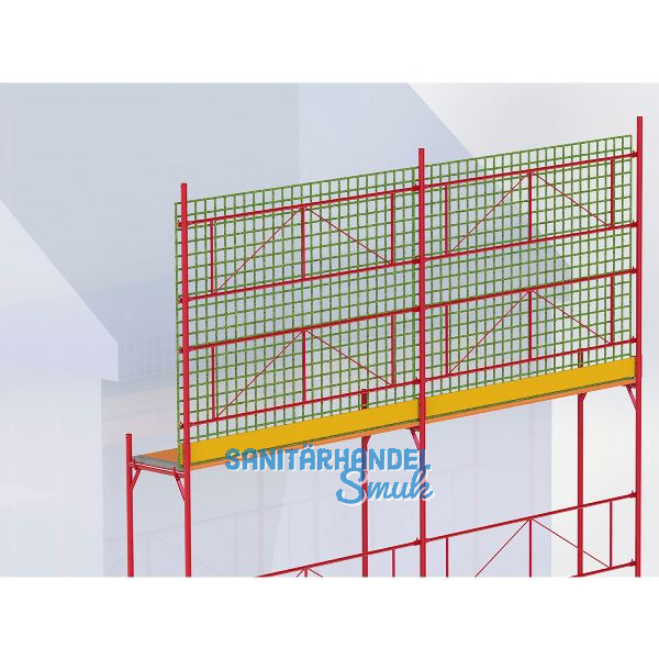 GRAF Seitenschutznetz gr�n 2 x 10 m Maschenweite 100 mm