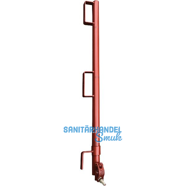 Gel�nderholm zu Ger�stbock Stahl lackiert