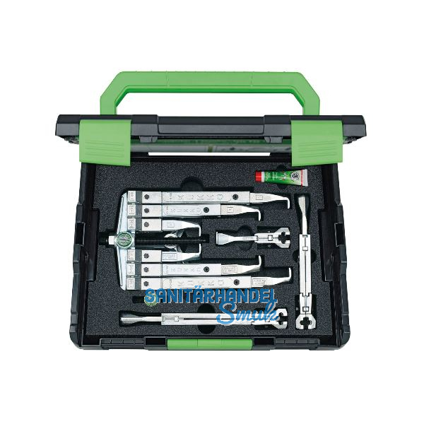 KUKKO Abziehersatz K-2030-10 "8 in 1" mit Standard Abzughaken in L-BOXX