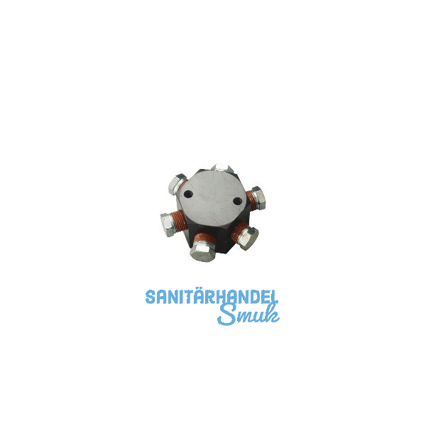 ENERPAC Sechskant-Verteiler A-66 58 mm 6 �lanschl�sse Gewinde 3/8" NPTF innen