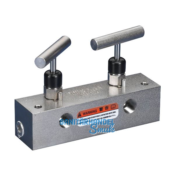 ENERPAC Doppelabsperrventil AM21 152 mm Anschluss Gewinde 3/8"-NPT