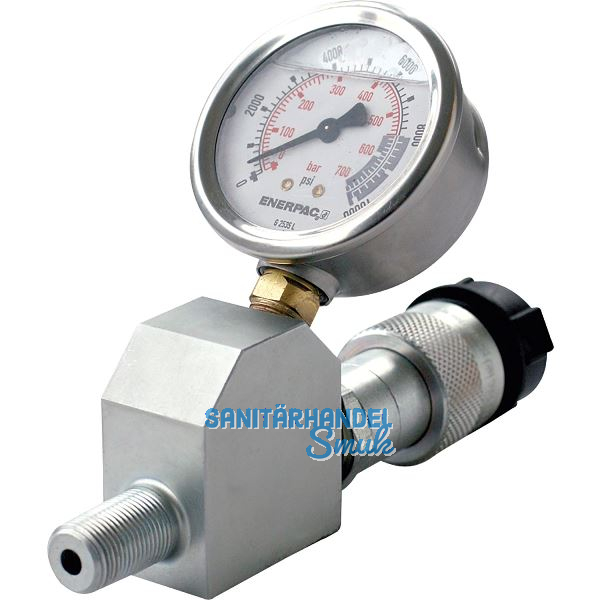 ENERPAC Druckmanometer Set GA 45 GC Anschluss Gewinde 3/8"-NPTF