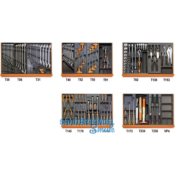 BETA Werkzeugsortiment 5908VU/2T 161-teilig