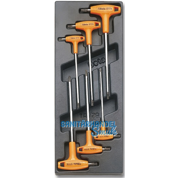 BETA Werkzeugsortiment Torxschl�sseleinsatz T55 6-teilig