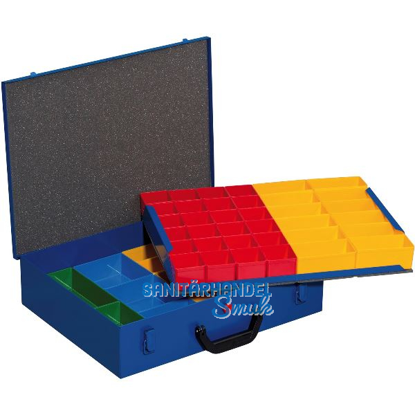 ALLIT Sortimentkoffer Euro Plus Pro M 44/2L-59 aus Metall mit 59 Eins�tzen