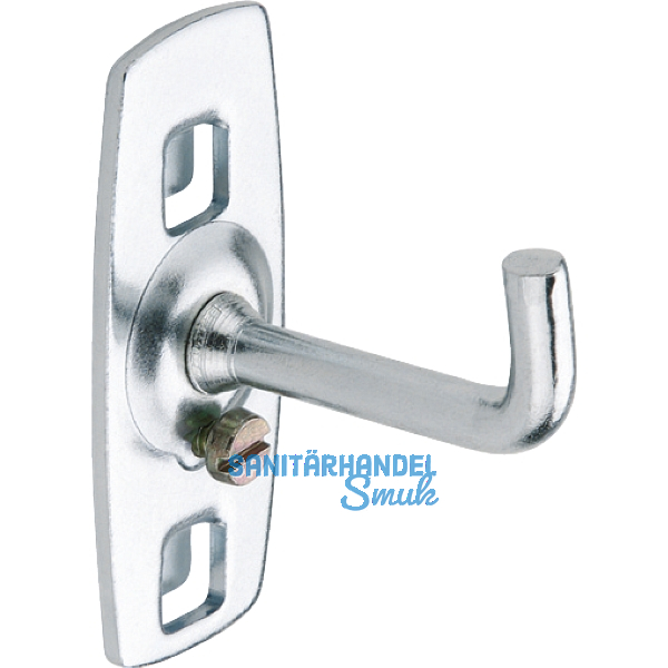 Werkzeughalter einfach 70 mm senkrechtes Hakenende