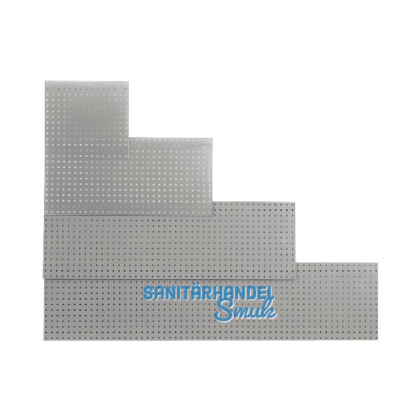 Lochplatte lichtgrau 987 x 456 mm