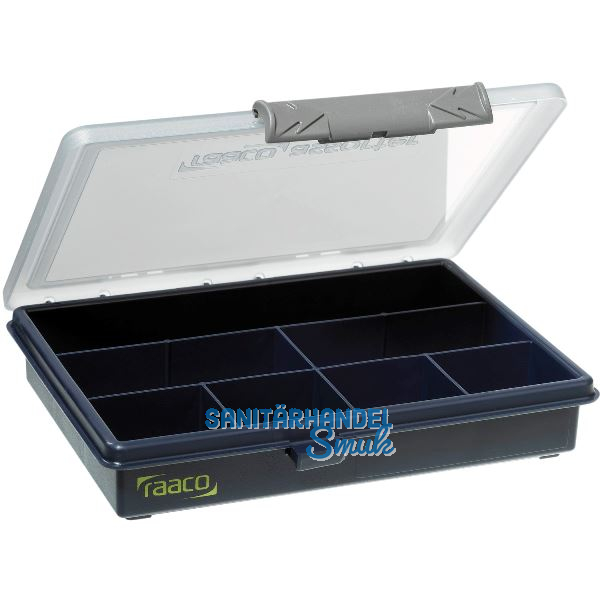 RAACO Sortimentkoffer Assorter 6-7 mit 7 fixen F�chern 175 x 143 x 32 mm