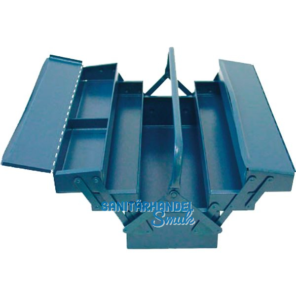 Werkzeugkoffer 5-teilig 530 x 200 x 200 mm Oberteile auseinanderziehbar