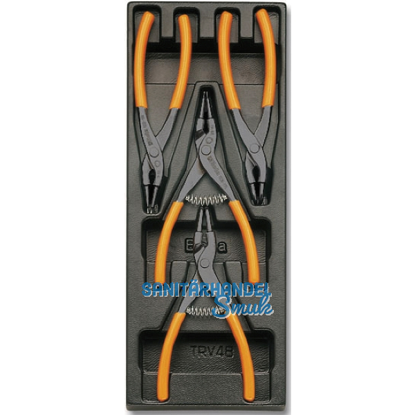 BETA Werkzeugsortiment Montagezangeneinsatz T145 4-teilig