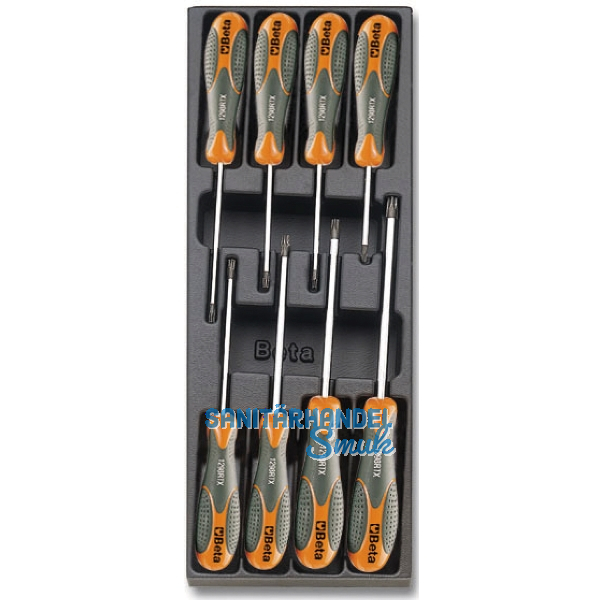 BETA Werkzeugsortiment Schraubendrehereinsatz T177 Torx 8-teilig