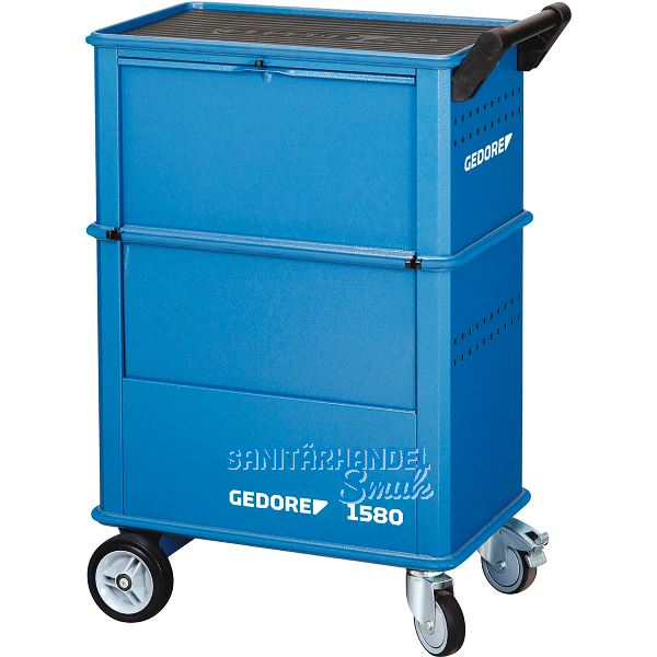 GEDORE Werkzeugwagen 1580 625 x 400 x 930 mm 4 Schubladen
