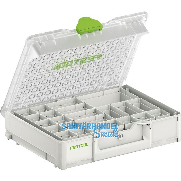 FESTOOL Systainer� Organizer SYS 3 M 89 mit 22 Einsatzboxen 396 x 296 x 89 mm