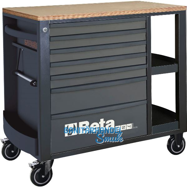 BETA Werkzeugwagen RSC24L/7-A 1050 x 973 x 565 mm 7 Schubladen