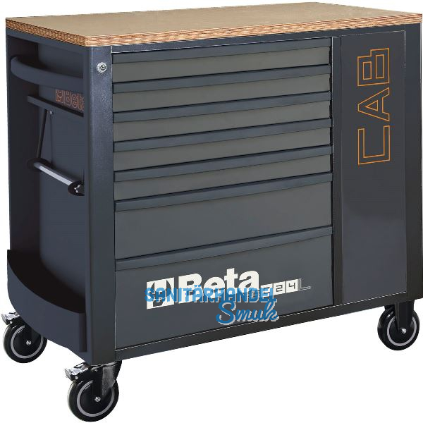 BETA Werkzeugwagen RSC24L-CAB/A 1050 x 973 x 565 mm 7 Schubladen