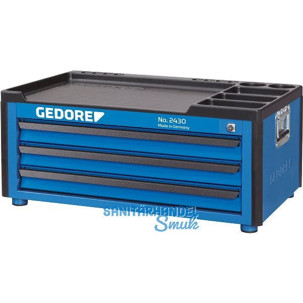 GEDORE Werkzeugtruhe 2430 775 x 475 x 345 mm 3 Schubladen