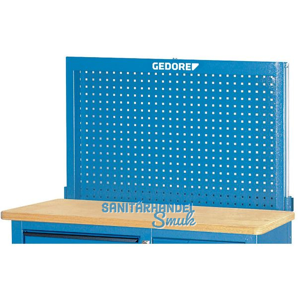 GEDORE R�ckwand R 1504 L zu Werkbank 1504 und 1505 640 x 1000 x 70 mm