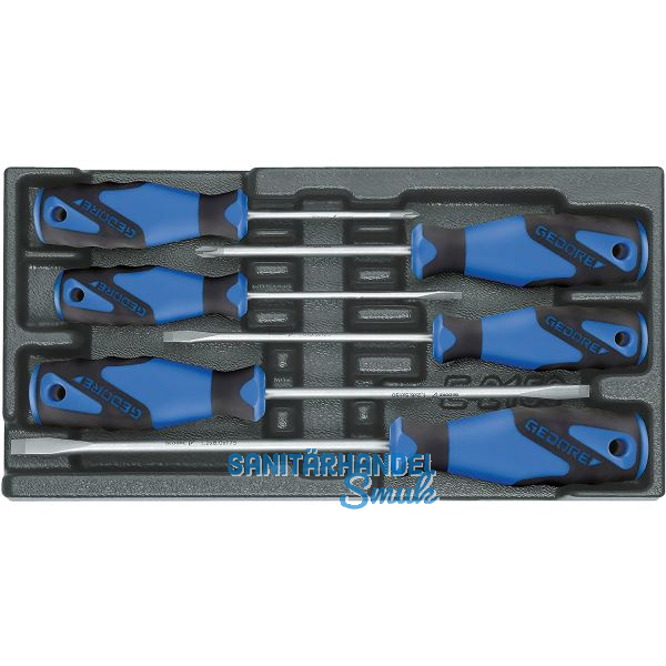 GEDORE Schraubendreher-Satz 1500 ES-2150 PH in 1/3 ES-Modul 6-tlg