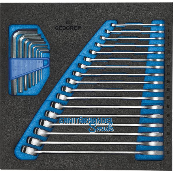 GEDORE 2/3 Check-Tool- Modul EI 1500 CT2-7 L Breite 315 mm Tiefe 310 mm
