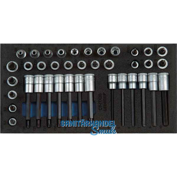 GEDORE 1/3 Check-Tool- Modul EI 1500 CT1-ITX30 L Breite 157,5 mm Tiefe 310 mm
