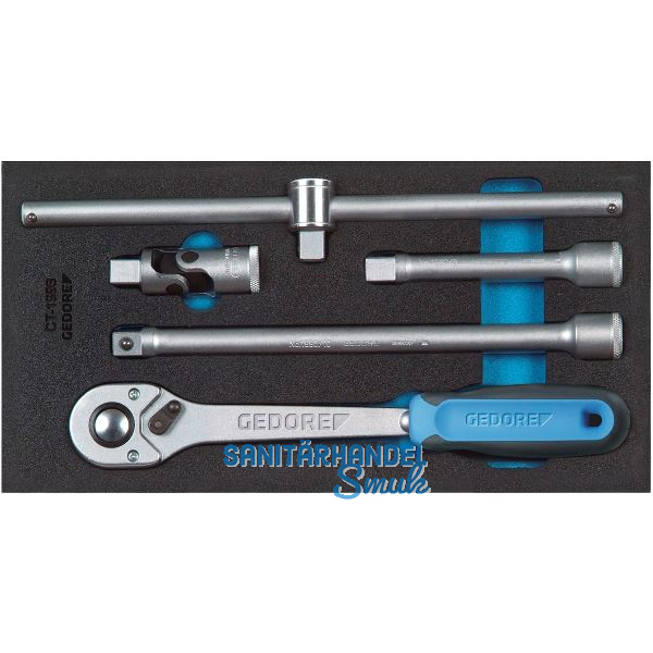 GEDORE 1/3 Check-Tool- Modul EI 1500 CT1-1993 L Breite 157,5 mm Tiefe 310 mm