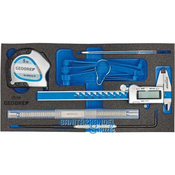 GEDORE 1/3 Check-Tool- Modul EI 1500 CT1-711 L Breite 157,5 mm Tiefe 310 mm
