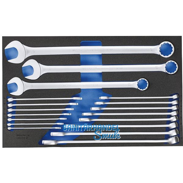 GEDORE Steckschl�ssel-Satz 2005 CT4-7 XL in 4/4 CT-Modul 18-teilig